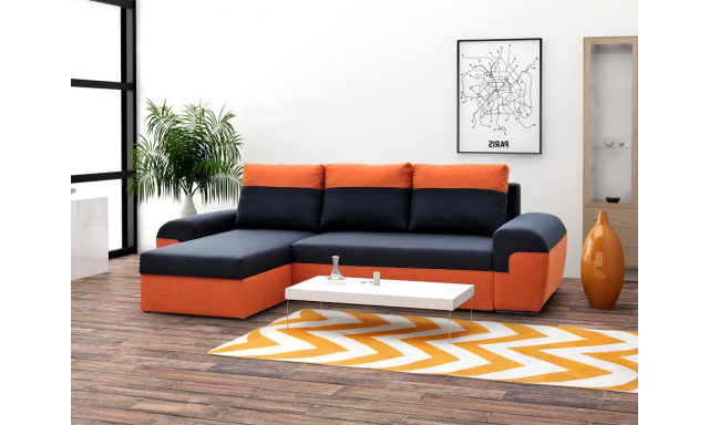 Modern kanapé Moreton, Orange