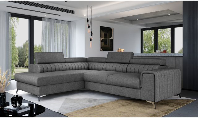 Modern kanapé Ledrano szürke Savana