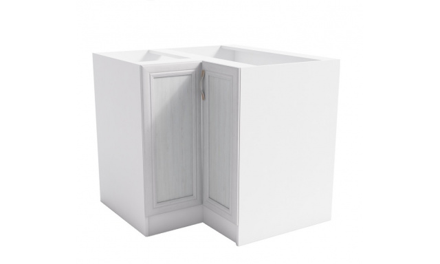 SYCILIE (fehér) alsó szekrény 90cm - sarok D90N
