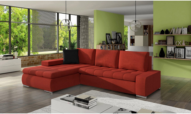 Modern kanapé Orica, piros