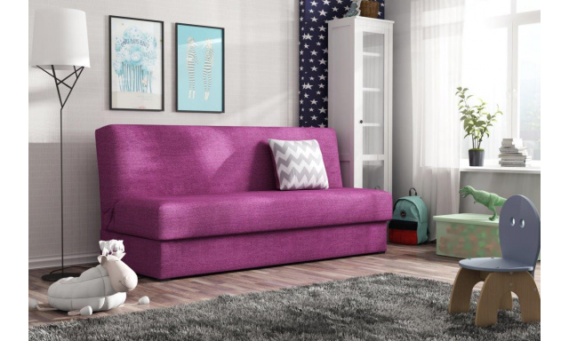 Összecsukható kanapé Arco lila