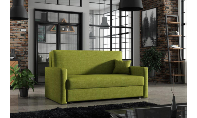 Összecsukható 3os Valle kanapé, zöld