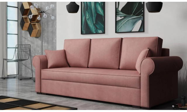 Olymp kanapéágy, rózsaszín